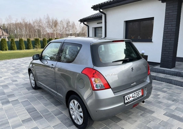 Suzuki Swift cena 7900 przebieg: 220000, rok produkcji 2008 z Zagórów małe 121